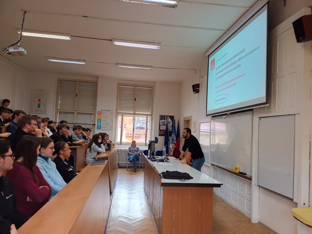 Seminář "Můžeš podnikat" | Střední průmyslová škola a Vyšší odborná škola Kladno.