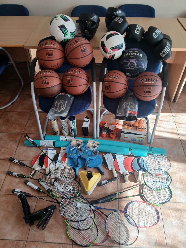 Nové sportovní vybavení | Střední průmyslová škola a Vyšší odborná škola Kladno.