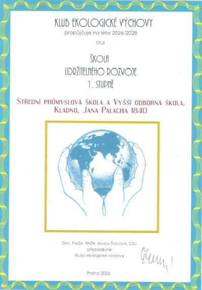 Životní prostředí | Střední průmyslová škola a Vyšší odborná škola Kladno.