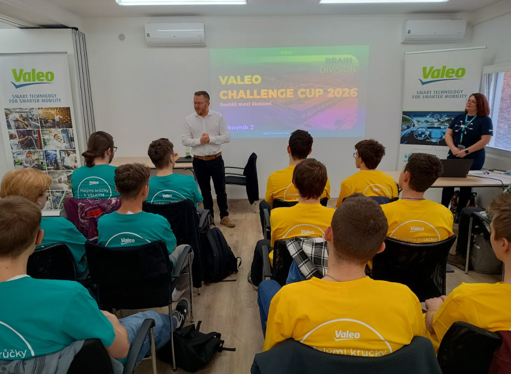 VALEO CHALLENGE CUP - 1. místo VALEO CHALLENGE CUP - 1. místo | Střední průmyslová škola a Vyšší odborná škola Kladno.