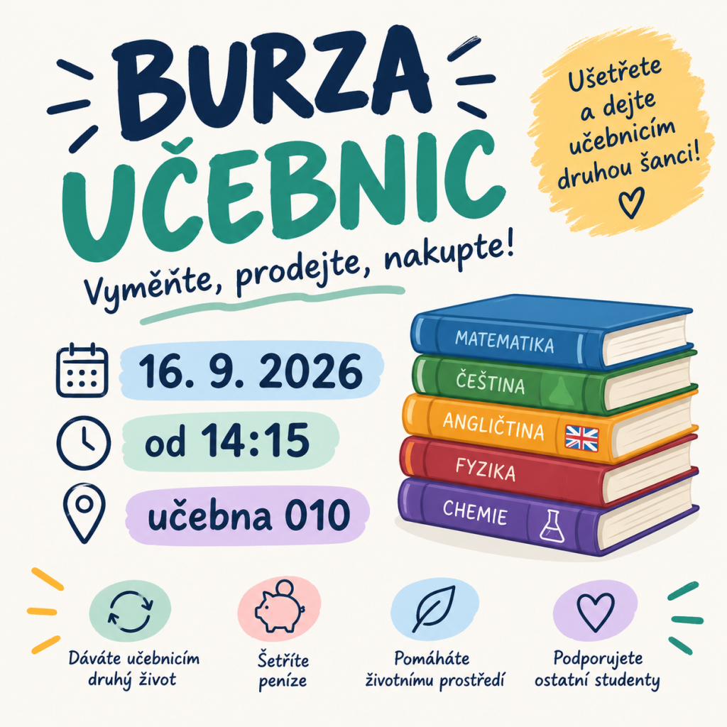 Burza učebnic Burza učebnic | Střední průmyslová škola a Vyšší odborná škola Kladno.